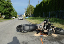 V Malých Hostiach nedal vodič prednosť motocyklu
