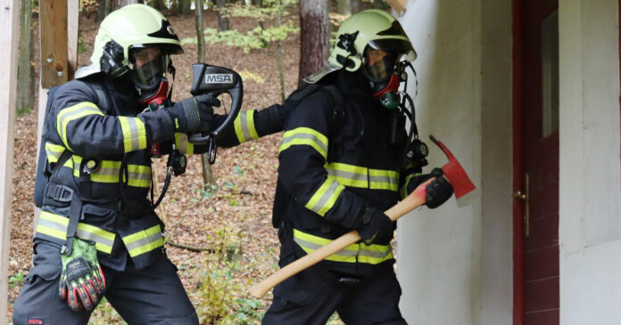 Cvičenie sa uskutočnilo v katastri obce Ľutov, v okrese Bánovce nad Bebravou