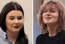 Čučoriedková poézia z Bánoviec zažiarila v Starej Ľubovni Alexandra Reháková a Tamara Richtárechová z divadelného krúžku CVČ Bánovce nad Bebravou počas svojich vystúpení na celoslovenskej súťaži Naša Vansovej Lomnička v Starej Ľubovni. Foto: FB/CVČ