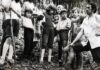 🌲 SPOMIENKA NA DETSKÉ VÝLETY A TÁBOROVÉ DOBRODRUŽSTVÁ Jedna z historických fotografií z archívu CVČ zachytáva deti počas výletu do prírody. Takéto podujatia formovali celé generácie mladých Bánovčanov. Foto: archív CVČ Bánovce nad Bebravou